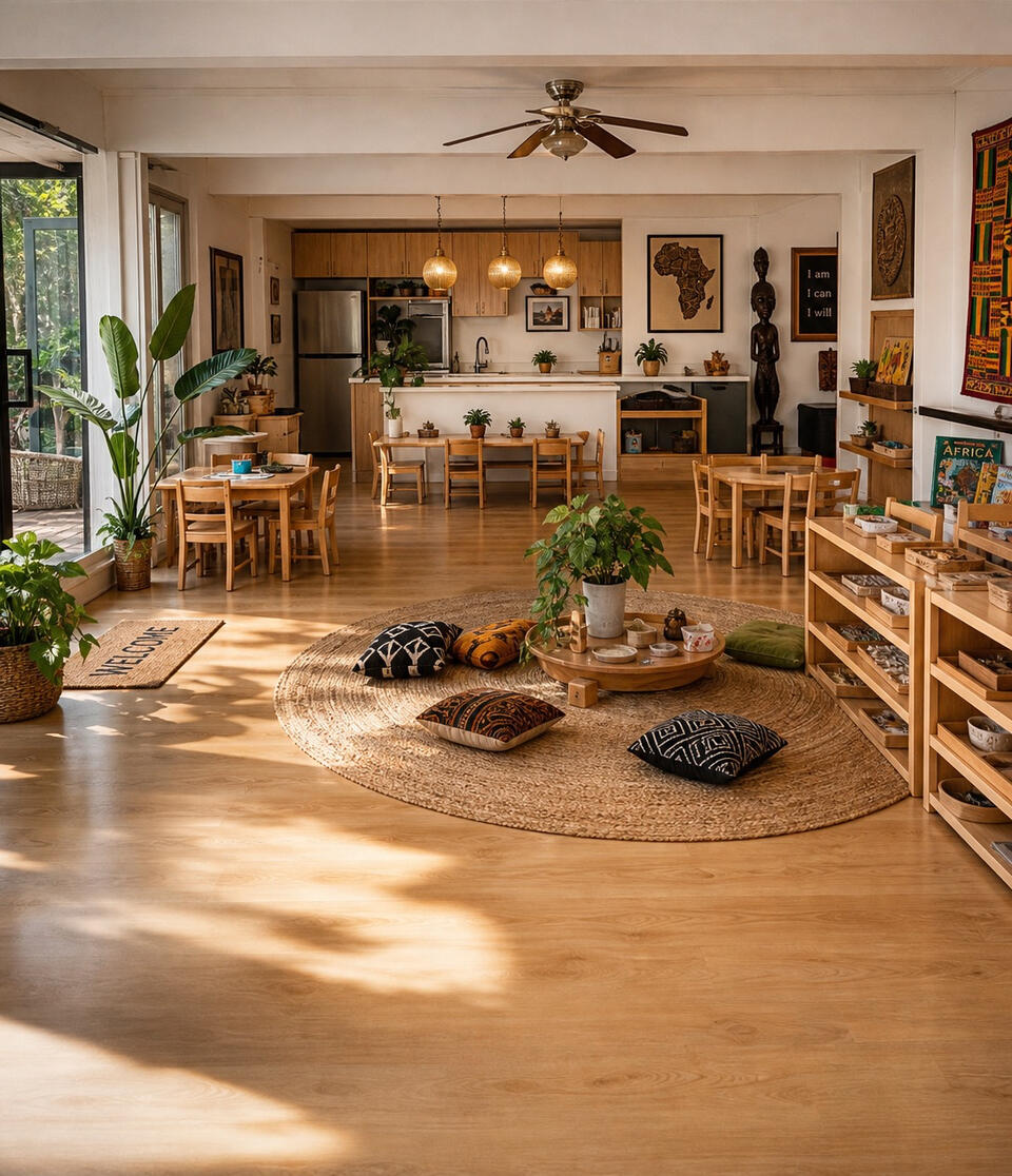 Roots of Excellence Community Montessori 3-6 Primary Classroom Pan-African Montessori
